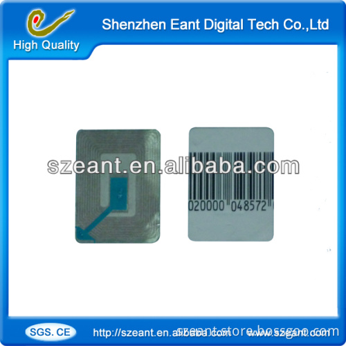 EAS rf sticker, CHECKPOINT 8.2MHZ RF SOFT TAGS(RF-304)